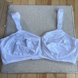Exquisite Form 5100532 Wireless Original Full Support Bra 42DD white